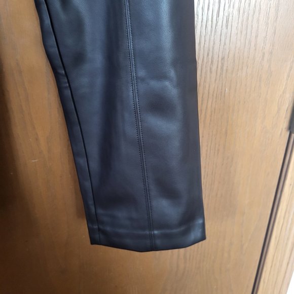 J. Jill Dark Brown 🤎 Leather Style Pants NWT Size L 🍁 - Picture 3 of 9